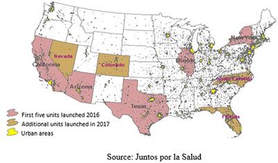 Together for Health: An Initiative to Access Health Services for the Hispanic/Mexican Population Living in the United States